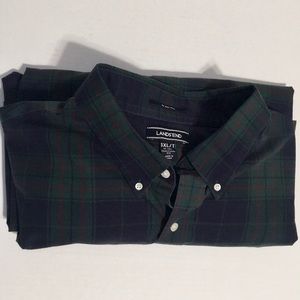 Lands’ End Button Down Dress Shirt
